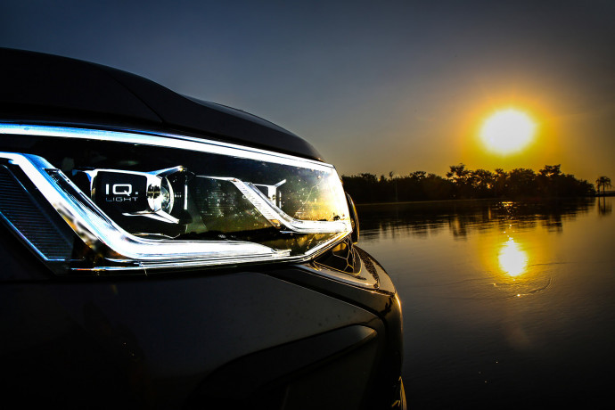 Volkswagen Taos traz iluminação muito nos | Comprecar