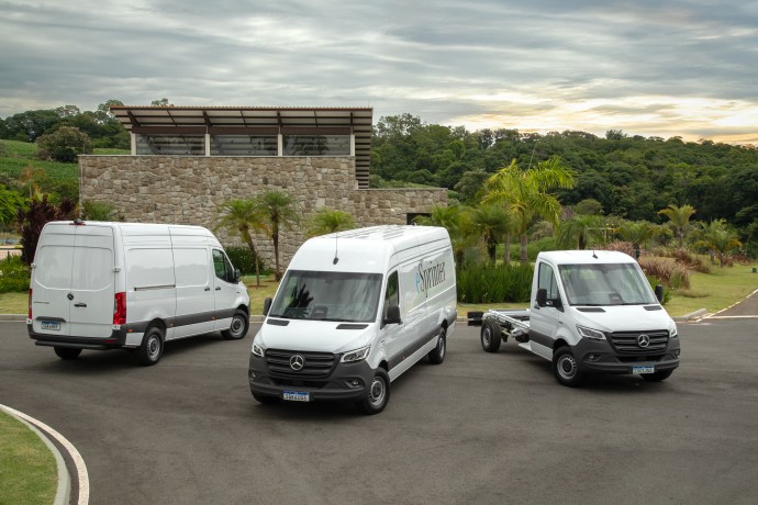 Mercedes-Benz lança Sprinter elétrica no mercado brasileiro