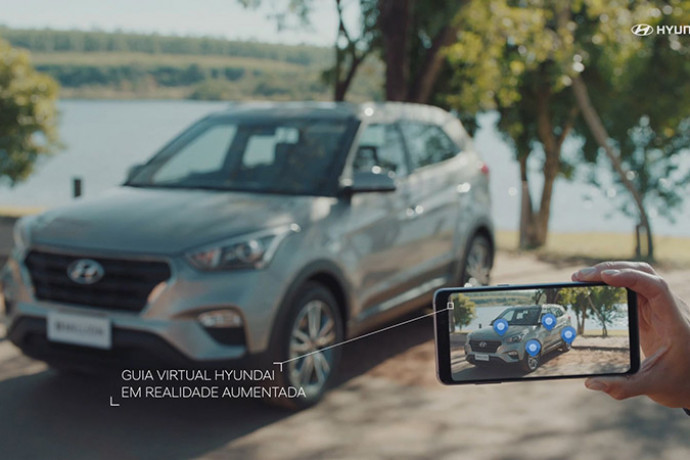 Hyundai lança guia virtual em realidade aumentada