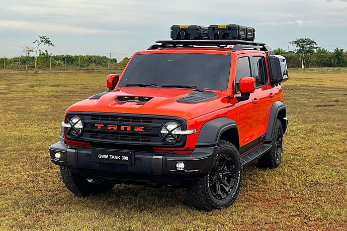 GWM apresenta linha de acessórios para o Tank 300 GWM apresenta linha de acessórios para o Tank 300