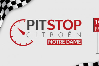 Citroën Notre Dame com ação de Pit Stop nesse sábado 10/6