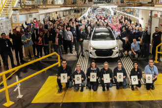 Novo Chevrolet Onix atinge 500 mil unidades produzidas em Gravataí