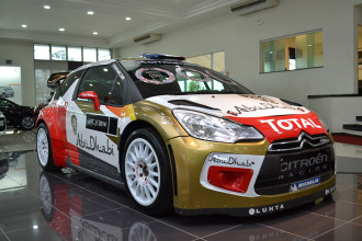 Citroën DS3 WRC ao vivo na concessionária Notre Dame