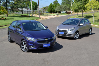 Comparativo: HB20 Premium x Onix LTZ