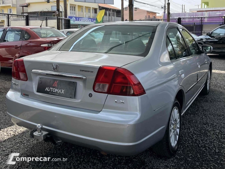 CIVIC 1.7 LX 16V GASOLINA 4P AUTOMÁTICO