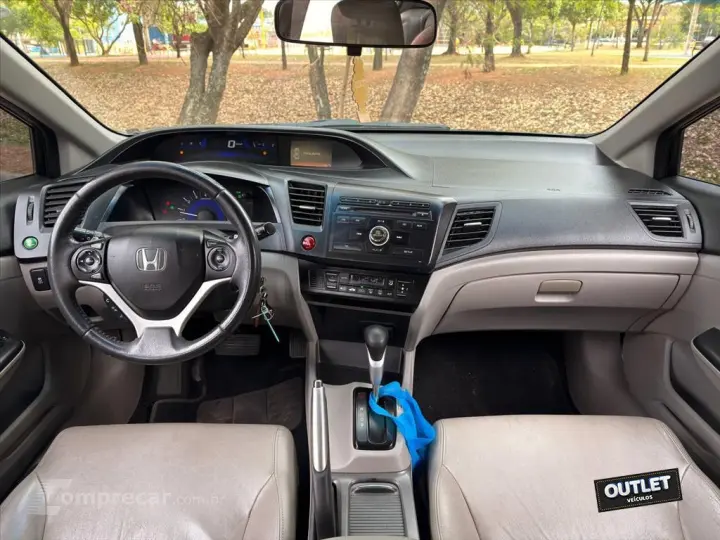 CIVIC 2.0 LXR 16V FLEX 4P AUTOMÁTICO