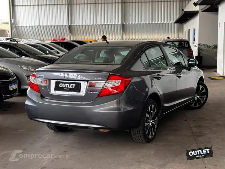 CIVIC 2.0 LXR 16V FLEX 4P AUTOMÁTICO