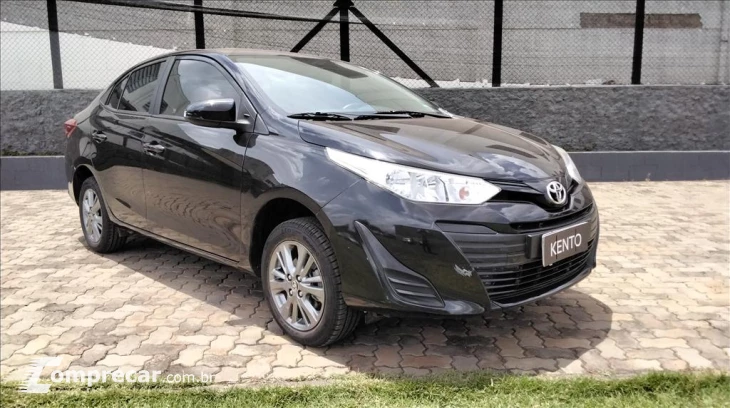 YARIS 1.5 16V FLEX SEDAN XL PLUS CONNECT MULTIDRI