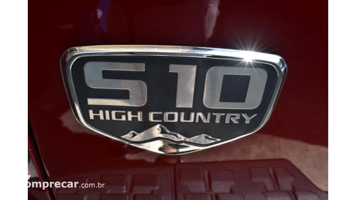 S10 - 2.8 HIGH COUNTRY 4X4 CD 16V TURBO 4P AUTOMÁTICO