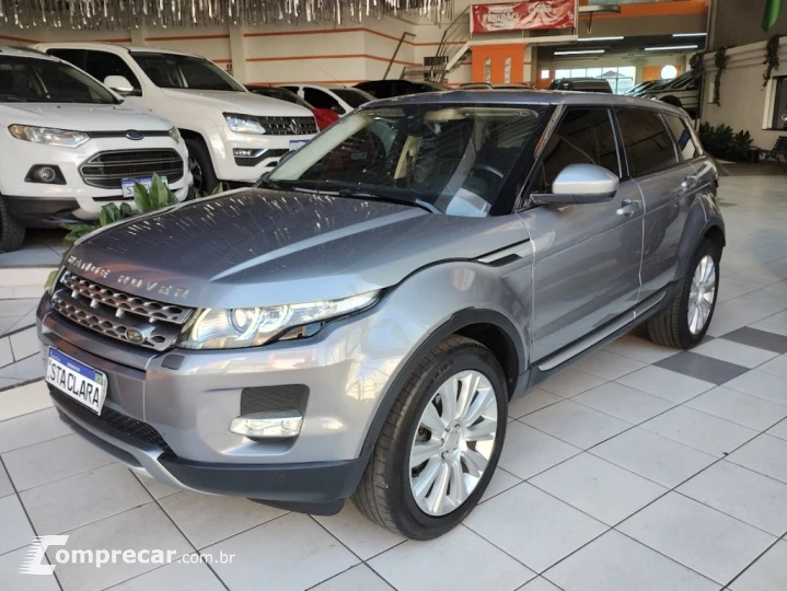 RANGE ROVER EVOQUE 2.0 PRESTIGE 4WD 16V GASOLINA 4P AUTOMÁTI