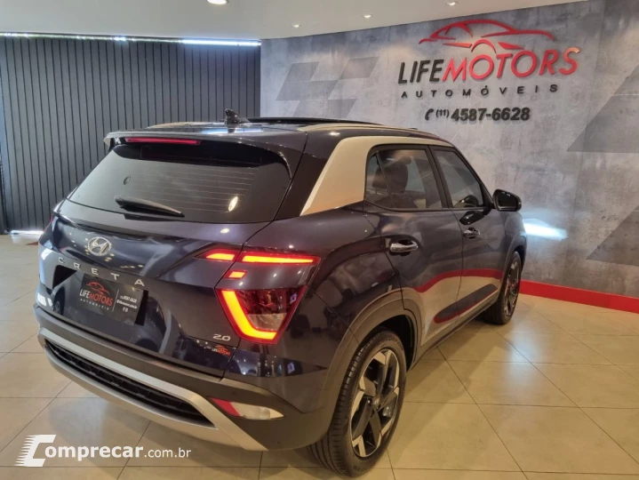 Creta 2.0 16V 4P FLEX ULTIMATE AUTOMÁTICO