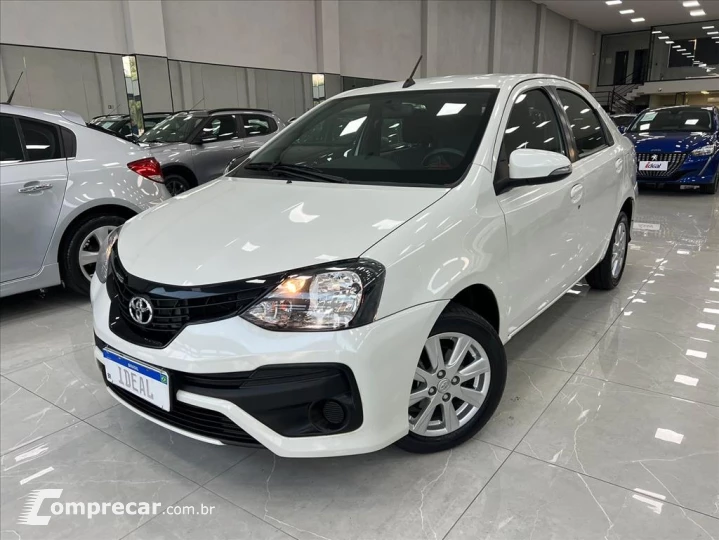 ETIOS 1.5 X PLUS SEDAN 16V FLEX 4P AUTOMÁTICO