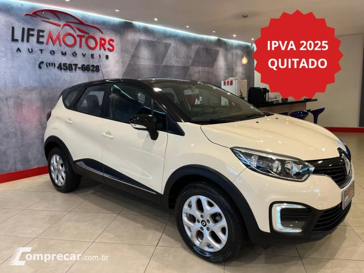 Captur 1.6 16V 4P FLEX SCE LIFE X-TRONIC CVT