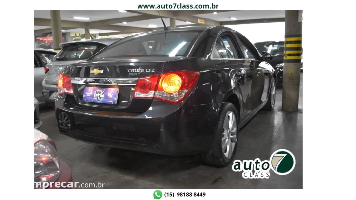 CRUZE SEDAN - 1.8 LTZ 16V 4P AUTOMÁTICO