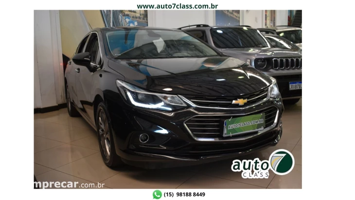 CRUZE SEDAN - 1.4 TURBO LTZ 16V 4P AUTOMÁTICO