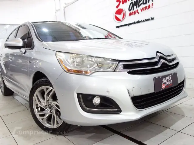 C4 LOUNGE - 1.6 EXCLUSIVE 16V TURBO 4P AUTOMÁTICO