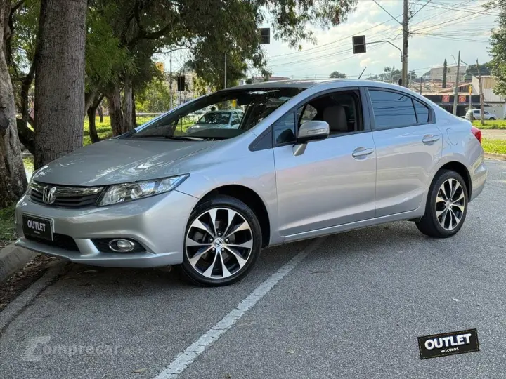 CIVIC 2.0 LXR 16V FLEX 4P AUTOMÁTICO