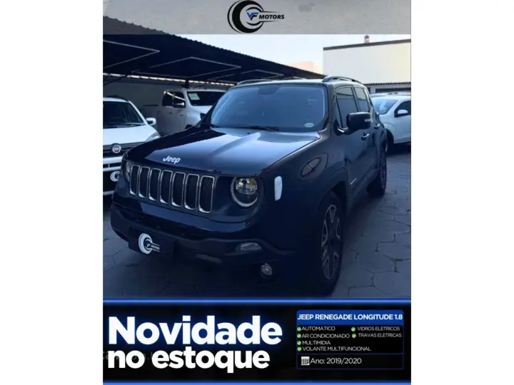 RENEGADE 1.8 16V FLEX LONGITUDE 4P AUTOMÁTICO