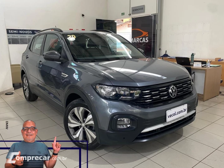 T-Cross 1.0 4P 200 TSI FLEX COMFORTLINE AUTOMÁTICO