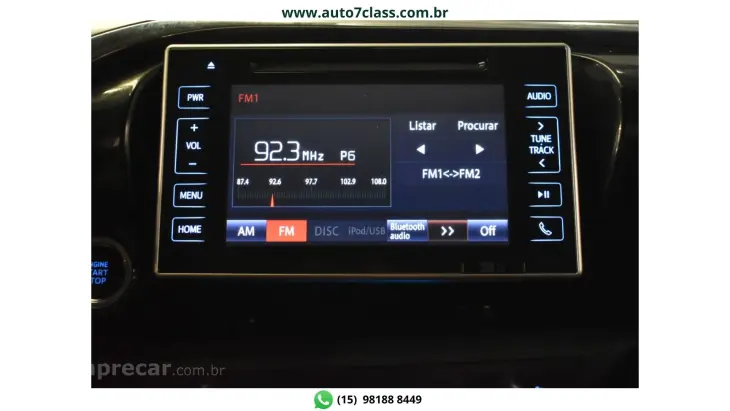 HILUX - 2.7 SRV 4X4 CD 16V 4P AUTOMÁTICO