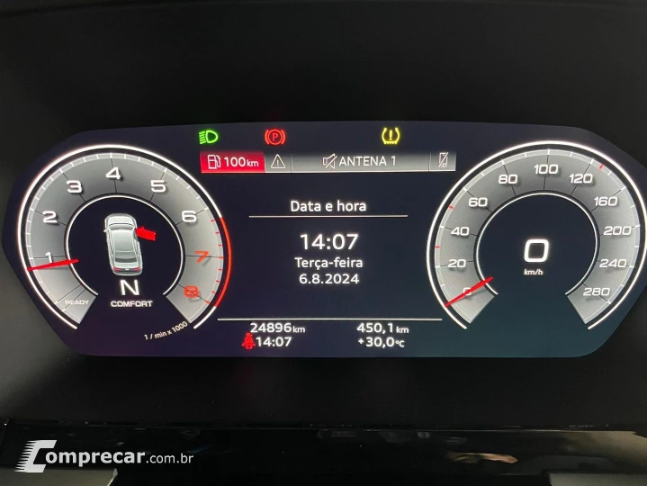 A3 2.0 40 Tfsi Gasolina Sedan Performance Black S-Tronic