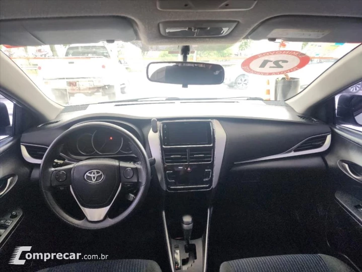 YARIS 1.5 16V FLEX SEDAN XL PLUS CONNECT MULTIDRI