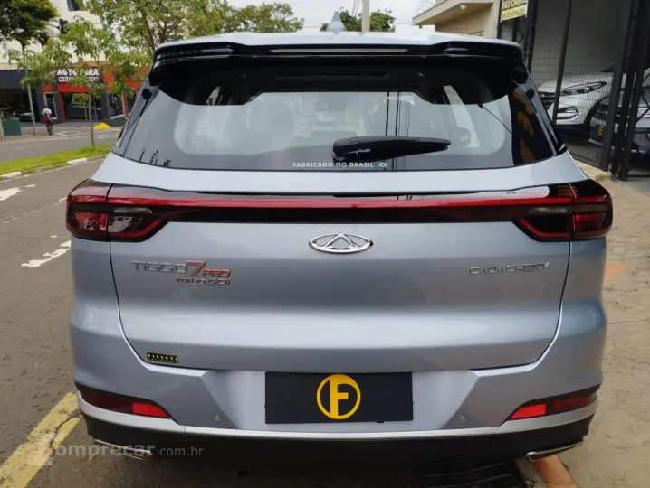 Tiggo 7 Pro 1.6 16V 4P TGDI DCT TURBO AUTOMÁTICO