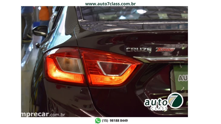 CRUZE SEDAN - 1.4 TURBO LTZ 16V 4P AUTOMÁTICO