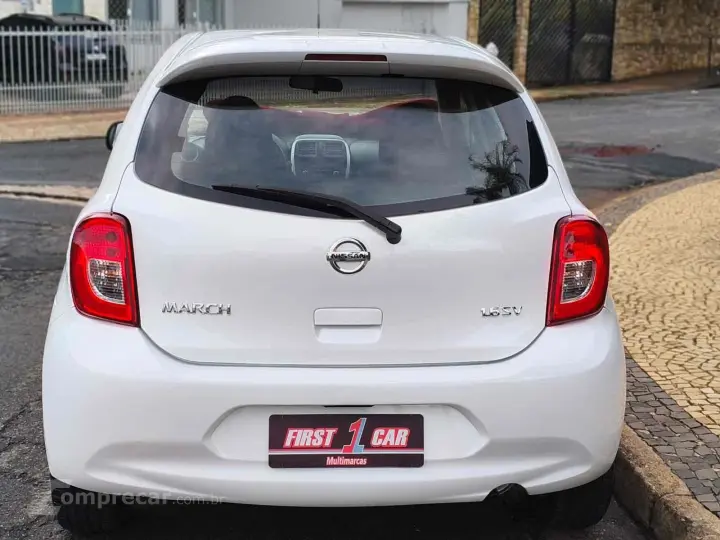 MARCH 1.6 SV 16V FLEX 4P MANUAL