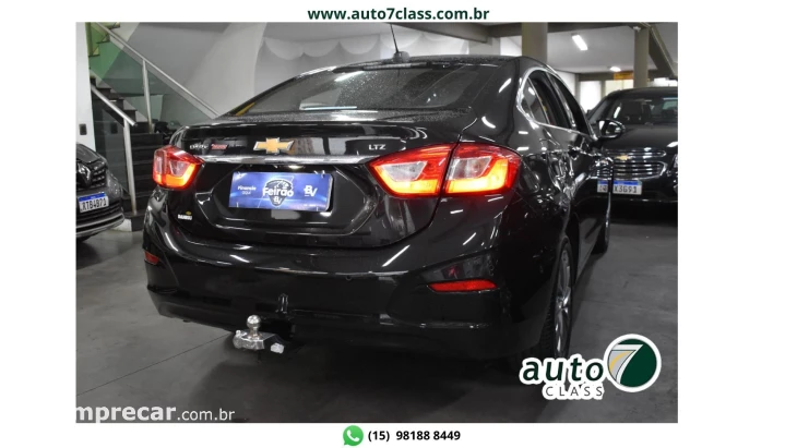 CRUZE SEDAN - 1.4 TURBO LTZ 16V 4P AUTOMÁTICO