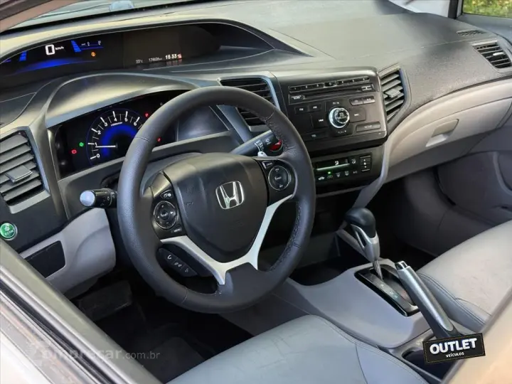 CIVIC 2.0 LXR 16V FLEX 4P AUTOMÁTICO