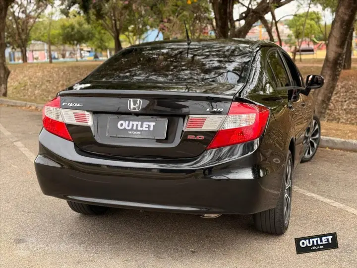 CIVIC 2.0 LXR 16V FLEX 4P AUTOMÁTICO
