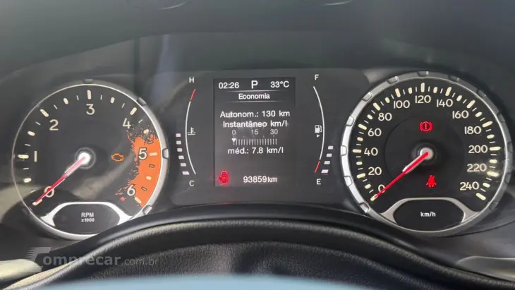 Renegade 2.0 16V 4P TURBO DIESEL LONGITUDE 4X4 AUTOMÁTICO