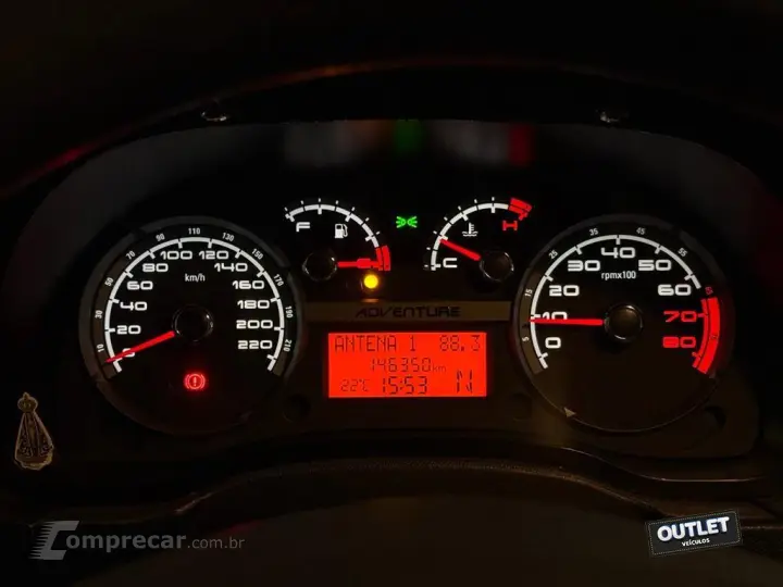 IDEA 1.8 MPI ADVENTURE 16V FLEX 4P AUTOMATIZADO