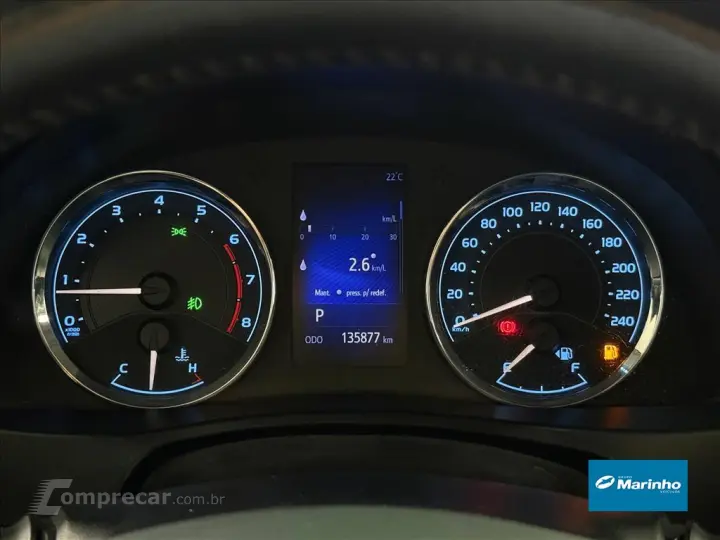 COROLLA 2.0 XEI 16V FLEX 4P AUTOMÁTICO