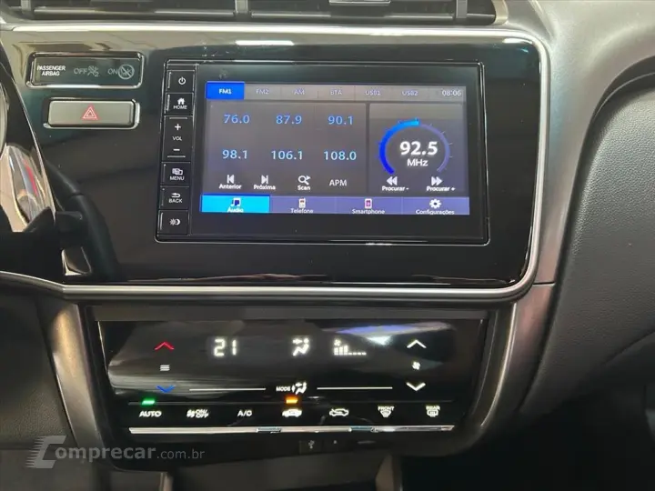 CITY 1.5 EX 16V FLEX 4P AUTOMÁTICO