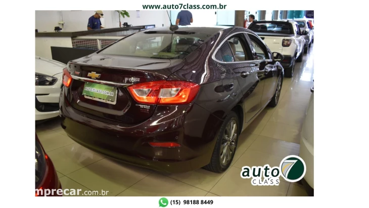 CRUZE SEDAN - 1.4 TURBO LTZ 16V 4P AUTOMÁTICO