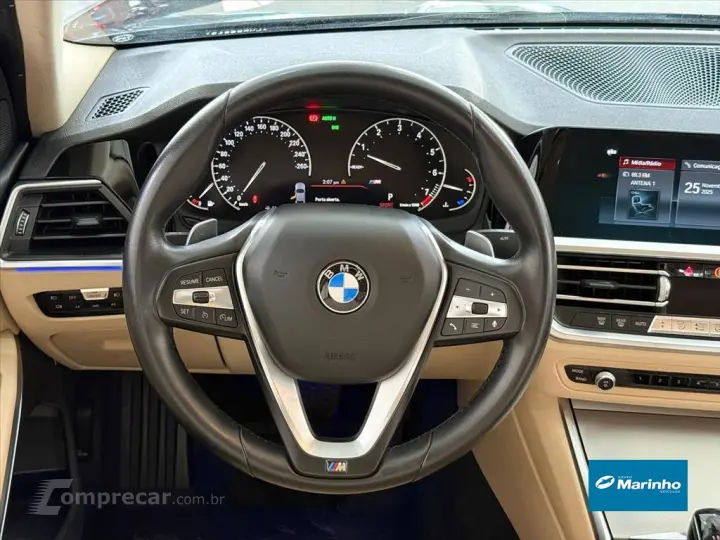 330i 2.0 16V TURBO GASOLINA M SPORT AUTOMÁTICO