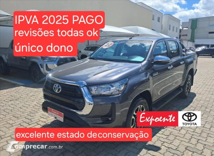 HILUX 2.8 D-4D TURBO DIESEL CD SRV 4X4 AUTOMÁTICO