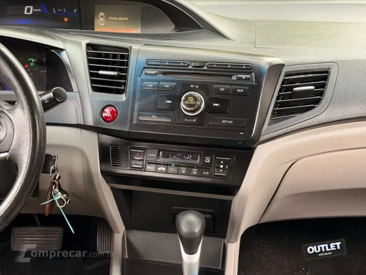 CIVIC 2.0 LXR 16V FLEX 4P AUTOMÁTICO