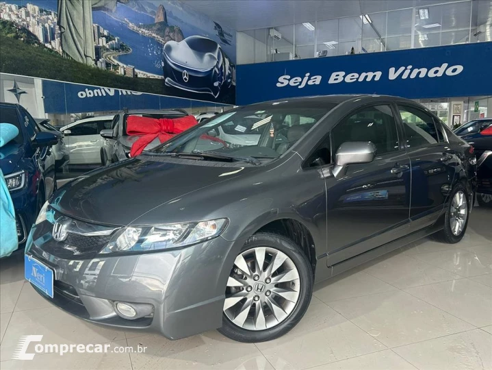 CIVIC 1.8 LXS 16V FLEX 4P AUTOMÁTICO