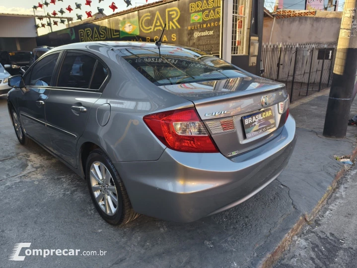 CIVIC 1.8 LXS 16V FLEX 4P AUTOMÁTICO