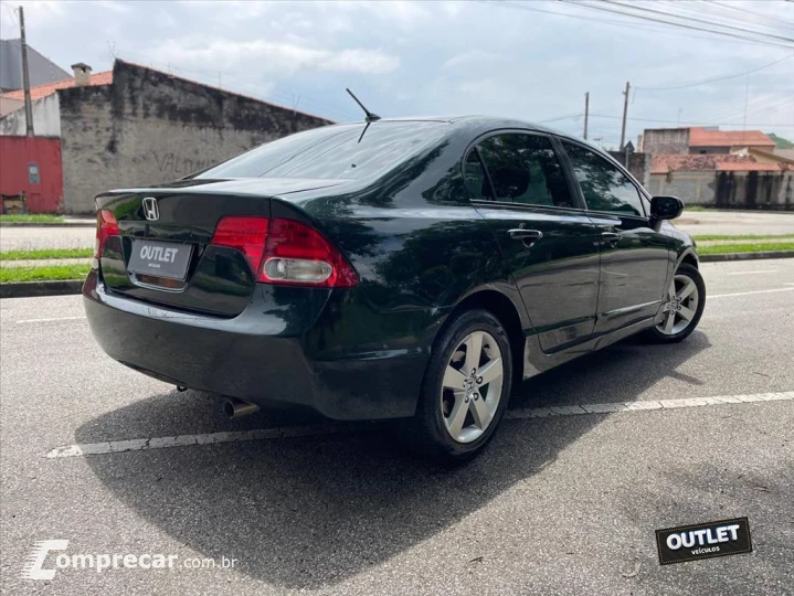 CIVIC 1.8 LXS 16V FLEX 4P AUTOMÁTICO