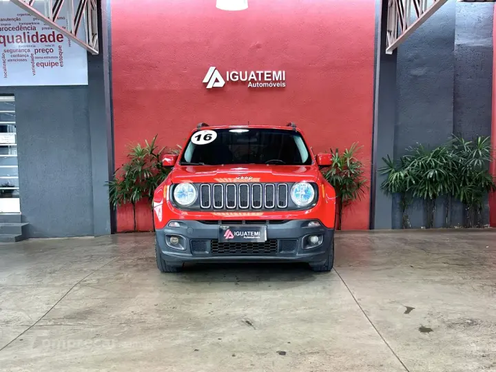 RENEGADE 1.8 16V FLEX LONGITUDE 4P AUTOMÁTICO