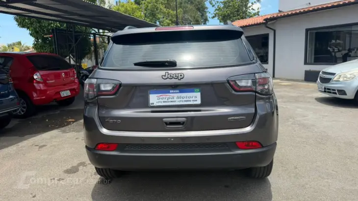 Compass 1.3 16V 4P FLEX LONGITUDE 80 ANOS T270 TURBO AUTOMÁT