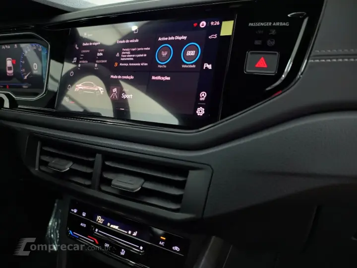 VIRTUS 1.4 250 TSI EXCLUSIVE AUTOMÁTICO