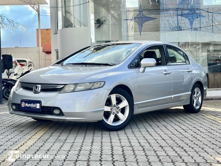 CIVIC 1.8 LXS 16V FLEX 4P AUTOMÁTICO