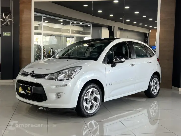 C3 1.6 EXCLUSIVE 16V FLEX 4P AUTOMÁTICO