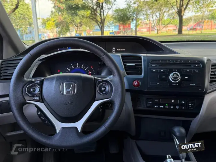 CIVIC 2.0 LXR 16V FLEX 4P AUTOMÁTICO