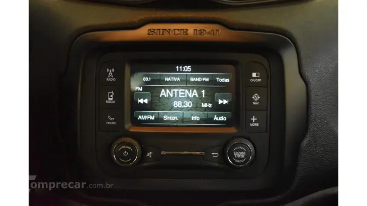 RENEGADE - 1.8 16V LONGITUDE 4P AUTOMÁTICO